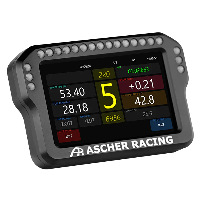Ascher Racing Dashboard 4" Edition