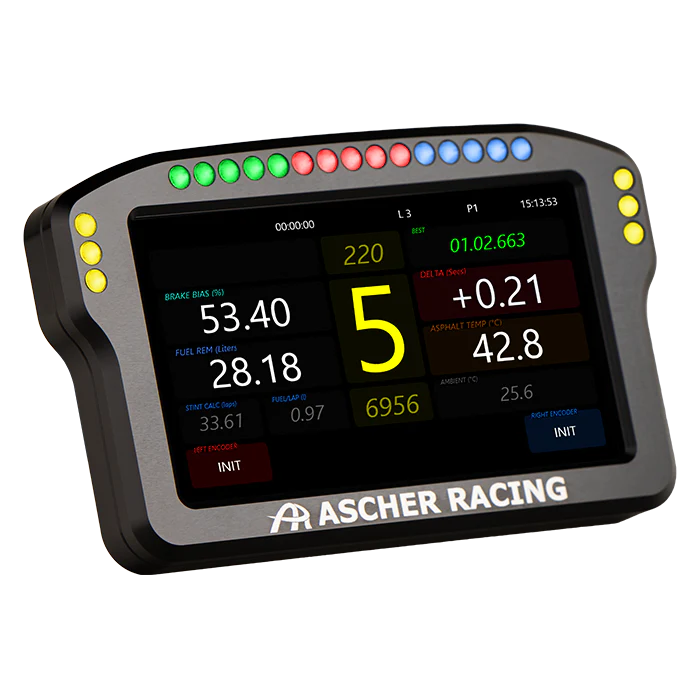 Ascher Racing Dashboard 5" Edition