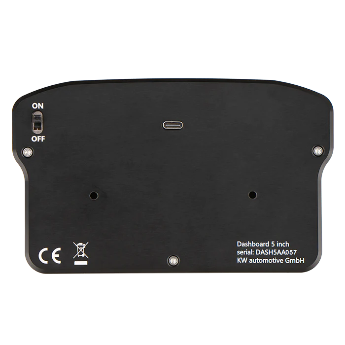 Ascher Racing Dashboard 5" Edition