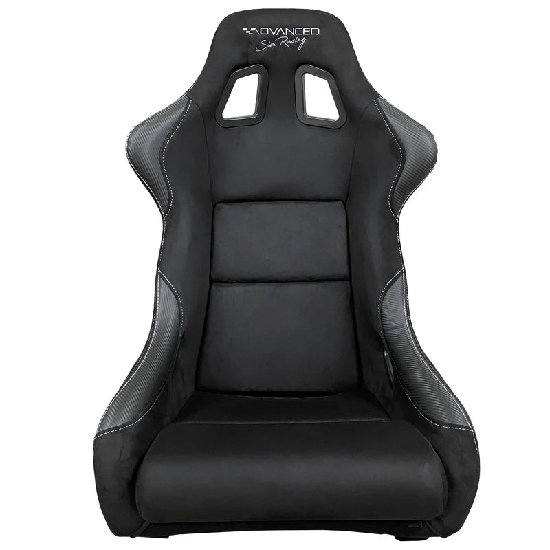 Advanced Sim Racing - Advanced Premium Bucket Seat - Infinite Black (Large)