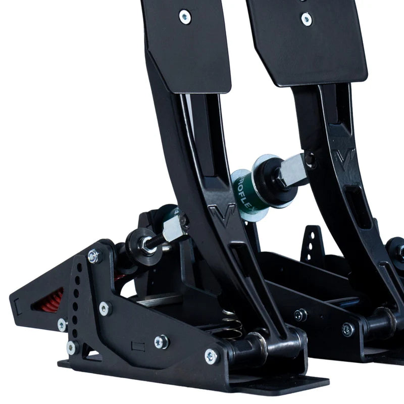 Venym Atrax Black Formula-Style Pedals (3-Pedal Set | LEDs | Covers)