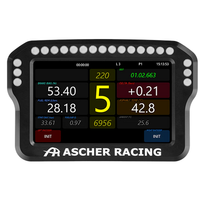 Ascher Racing Dashboard 4" Edition