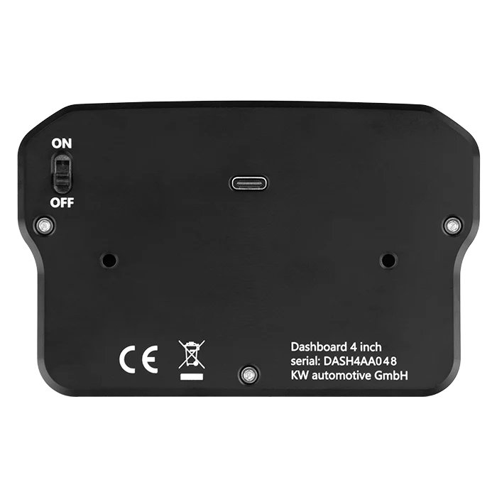 Ascher Racing Dashboard 4" Edition