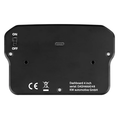 Ascher Racing Dashboard 4" Edition