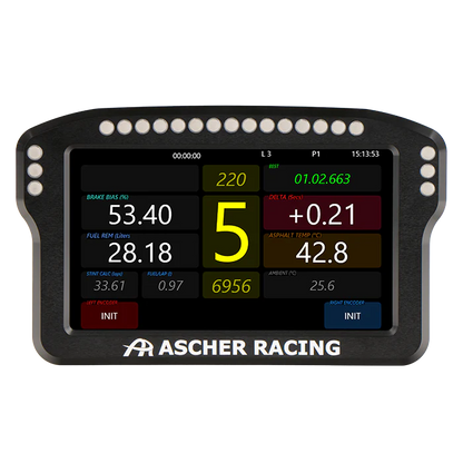Ascher Racing Dashboard 5" Edition