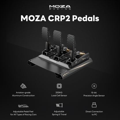 Moza Racing CRP2 Pedals