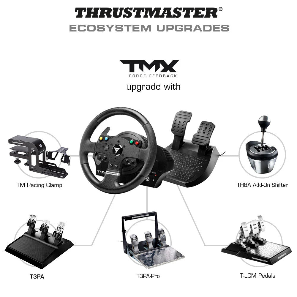 Thrustmaster TMX Force Feedback Racing Wheel & Pedals (PC | Xbox One, Series S/X